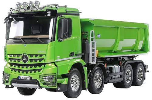 新製品】タミヤ 1/14RC メルセデス・ベンツ アロクス 4151 8x4 ダンプ